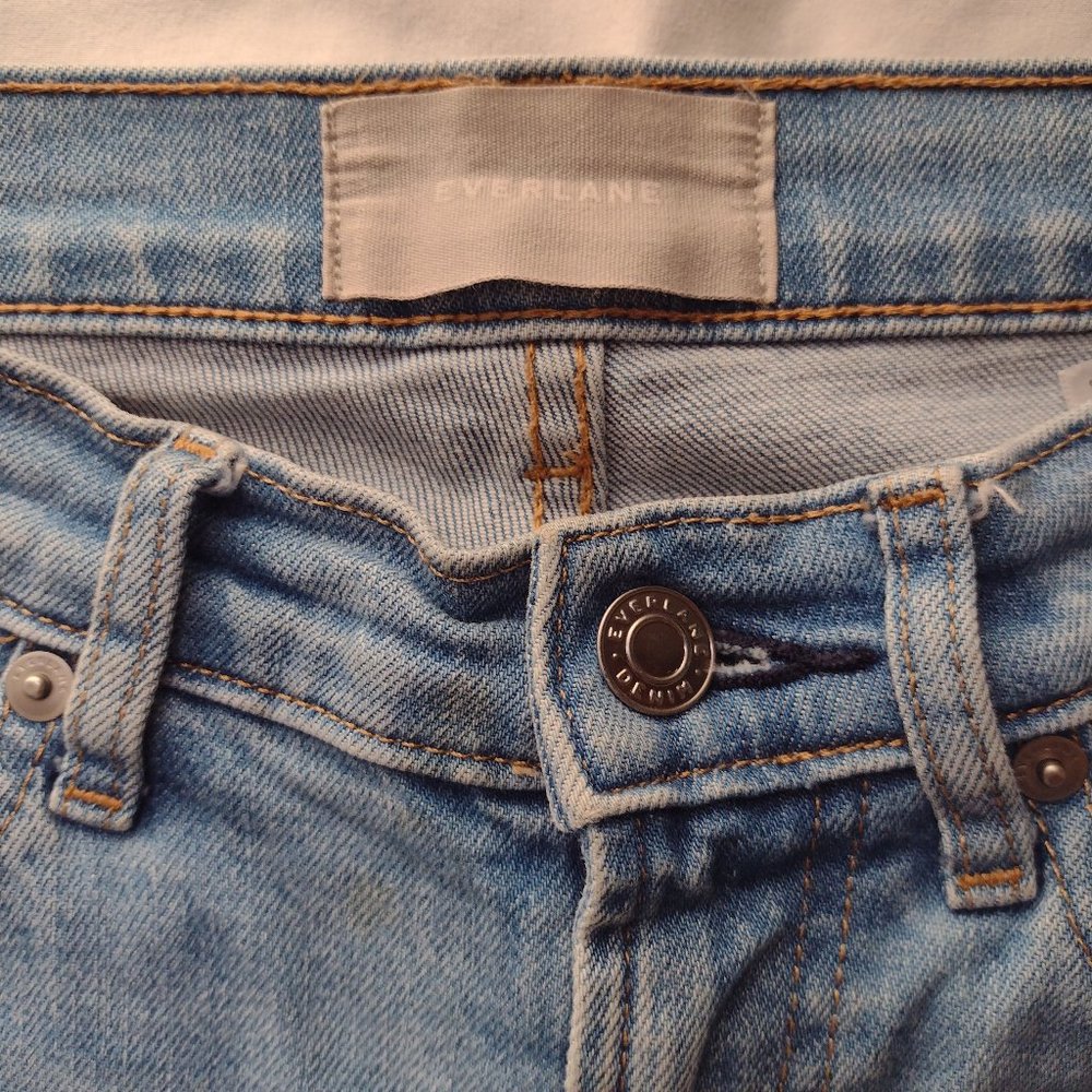 Everlane High Rise Ankle Jean - Women's Sz 25 (CUT HEMS)